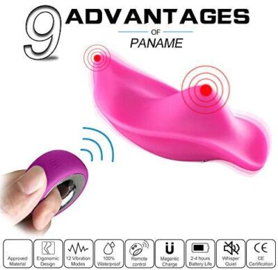 12 Vibrating Wireless  Panty Vibrator