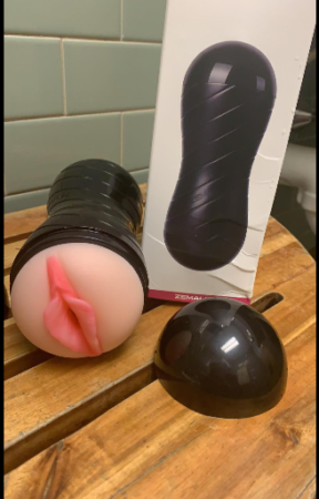 2 in 1 Realistic Pocket Pussy and Male Masturbator Cup With  3D Realistic Vagina
