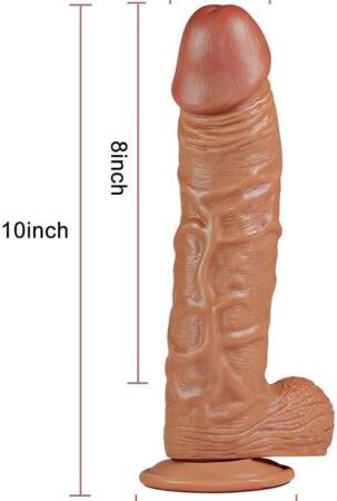 10 inch Terrific Big Size Realistic Dildo for Women Masturbation