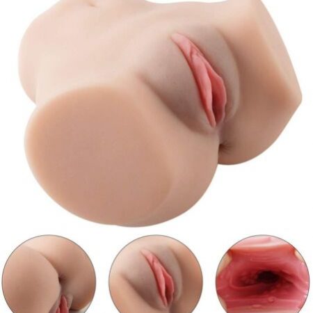 4KG Life Size Two Holes Realistic Male Masturbator Sex Toy 3D Pussy Ass Tight  Anus Butt Men Masturbation Adult Product Online In India