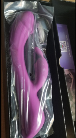 Clitoris G-spot Stimulator Rabbit Vibrator Female Sex Toy for Fantasy for Her Duo Pleasure Rechargeable Realistic Dildo Tongue Vibrator with Powerful 9 Vibration Modes Adult Toy for Female and Couples
