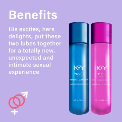K-Y  Yours and Mine Couples Personal Lubricant