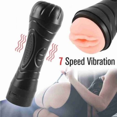 Pocket Pussy Powerful Male Masturbator Hand Free Masturbation Suction Cup Pocket Pussy Sex Machines Adult Toys for Men