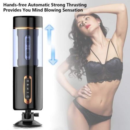 WeDol Automatic Male Masturbator Stroker Powerful Thrusting Fully Automatic Stocker Multiple Mode Electric Masturbation Cup Hand Free Sex Toys for Men