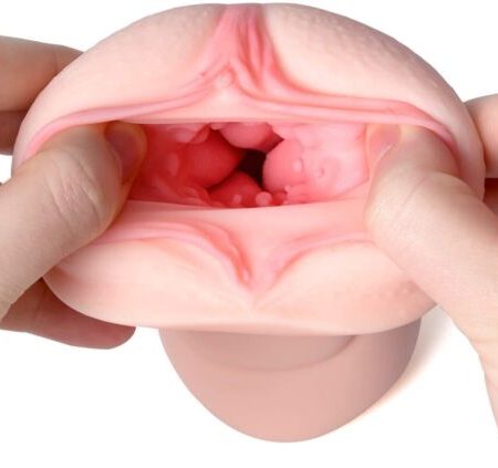 Realistic Vagina and Mouth Pocket 2-in-1 Male Masturbator