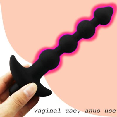 10 Vibrating Anal Beads for Couple