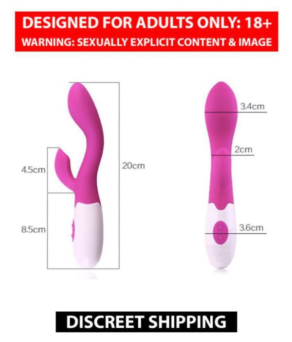 30 Speed Multi-Speed Silent Silicone Best G-Spot Stimulator Rabbit Vibrator Toy Sexual Wellness Dildo For Women.