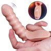clitoris vibrator finger sleeve-g-spot vibrating anal massager for women